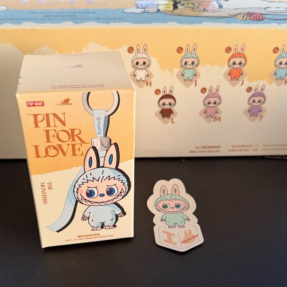 Pop Mart Pin for Love Labubu I